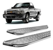 Estribo S10 1995 Ate 2011 Chapa De Aço Cromado C/s