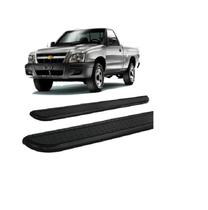 Estribo S10 1995 Ate 2011 Chapa De Aço Preto Cab. Simples