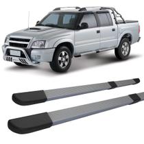 Estribo S10 1995 ate 2011 Quadrado Modelo propria Grafite C D