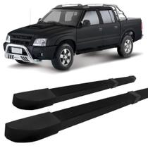 Estribo S10 1995 ate 2011 Quadrado Modelo propria Preto C D