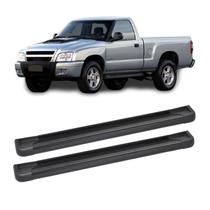 Estribo S10 1996 1997 1998 1999 2000 2001 Preto Cab Simples Estribo S10 1996 1997 1998 1999 2000 2001 Preto Cab Simples