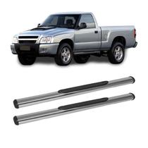 Estribo S10 1996 1997 1998 1999 Cabine S Cromado Oblongo