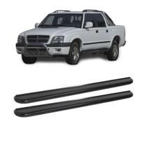 Estribo S10 1996 a 2012 Cabine Dupla Preto