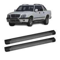 Estribo S10 2000 2001 2002 2003 a 2012 Cabine Dupla Grafite