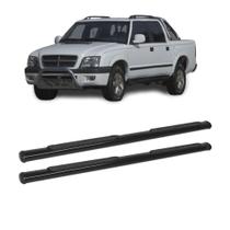 Estribo S10 2000 2001 2002 2003 a 2012 Cabine Dupla Preto