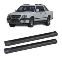 Estribo S10 2000 2001 2002 2003 a 2012 Cabine Dupla Preto Estribo S10 2000 2001 2002 2003 a 2012 Cabine Dupla Preto