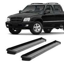 Estribo S10 2002 2003 2004 2005 2006 2007 Preto Cabine Dupla