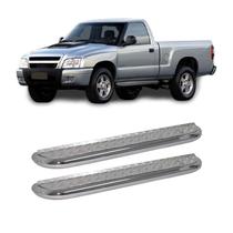 Estribo S10 2008 2009 2010 2011 Cabine S Cromado Plataforma Estribo S10 2008 2009 2010 2011 Cabine S Cromado Plataforma