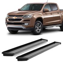 Estribo S10 2012 2013 2014 2015 2016 2017 Preto Cab Dupla