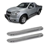 Estribo S10 2013 a 2020 Cabine Simples Cromo