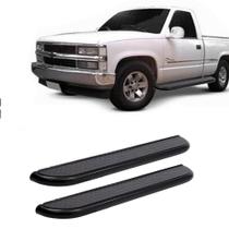 Estribo Silverado 1997 A 2001 Chapa Preto