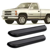 Estribo Silverado 1999 2000 Preto Plataforma Cabine Simples Estribo Silverado 1999 2000 Preto Plataforma Cabine Simples
