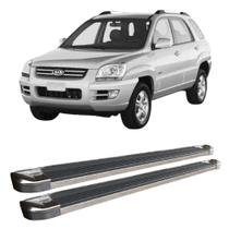 Estribo Sportage 2004 2005 2006 2007 2008 2009 2010 Prata Estribo Sportage 2004 2005 2006 2007 2008 2009 2010 Prata