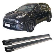 Estribo Sportage 2017 2018 2019 2020 2021 2022 Preto