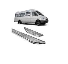 Estribo Sprinter 413 Par Chapa Cromado