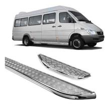 Estribo Sprinter 413 Par Chapa Cromado Estribo Sprinter 413 Par Chapa Cromado