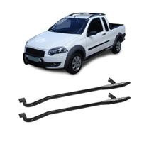 Estribo Strada 2001 a 2013 Preto