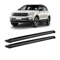Estribo T-Cross 2020 Preto Aluminio Slim Estribo T-Cross 2020 Preto Aluminio Slim