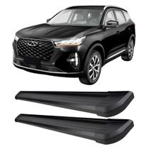 Estribo Tiggo 7 PRO 2021 a 2022 Preto