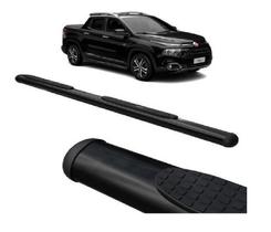 Estribo Toro Modelo Oval Preto - Estribo Lateral Fiat Toro