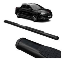 Estribo Toro Modelo Oval Preto - Estribo Lateral Fiat Toro