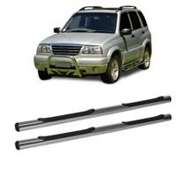 Estribo Tracker 2001 a 2009 Cromado Redondo