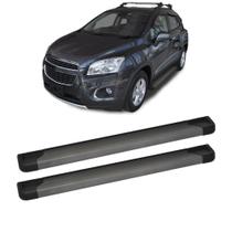 Estribo Tracker 2014 em diante Grafite Alumínio