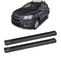 Estribo Tracker 2014 em diante Preto Alumínio