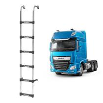 Estribo Traseiro p Cabine DAF XF 105 Space 6 Degraus Cromado Estribo Traseiro p Cabine DAF XF 105 Space 6 Degraus Cromado
