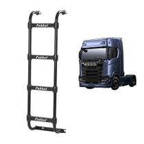 Estribo Traseiro p Scania RH Highline NTG 4 Degraus Preto