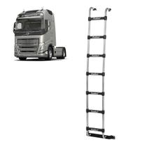 Estribo Traseiro p Volvo FH 2021 XL s Furar Cabine 7 Degraus