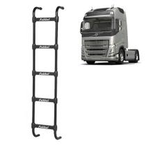 Estribo Traseiro p Volvo FH/NH Cabine Baixa até 2014 Preto Estribo Traseiro p Volvo FH/NH Cabine Baixa até 2014 Preto