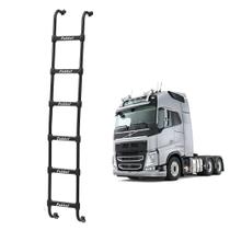 Estribo Traseiro para Volvo FH 2015 2016 217 Preto 6 Degraus Estribo Traseiro para Volvo FH 2015 2016 217 Preto 6 Degraus