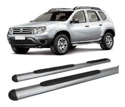 Estribo Tubolar Oval Grafite Renault Duster