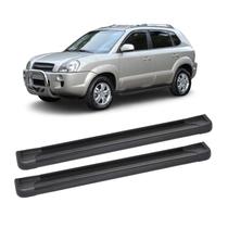 Estribo Tucson 2006 2007 2008 2009 2010 2011 Preto Aluminio