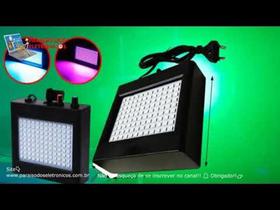 Estrobo De 108 Led Rgb Bivolt COLORS