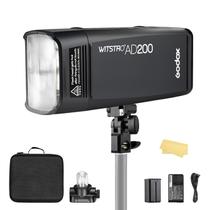 Estroboscópio de luz monocromática Flash Speedlite Godox AD200 200W TTL