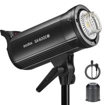 Estroboscópio Flash de estúdio Godox SK400II-V 400W 2.4G sem fio