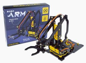 Estrutura Braço Robótico RoboARM Com Caixa - ROBOCORE
