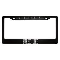 Estrutura da placa de licença da liga de alumínio Loral Nurse Life