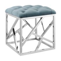 Estrutura de aço de veludo tufado Ottoman Modway Intersperse 45cm Estrutura de aço de veludo tufado Ottoman Modway Intersperse 45cm
