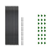 Estrutura De Arcos Para Estufa 18pcs 30pcs Suporte Para Túnel De Jardim Para Agricultura Estável Em