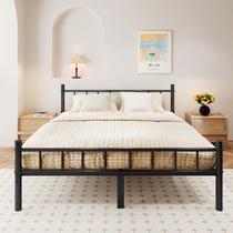 Estrutura de cama king size Zizin Metal Platform 36 cm de altura