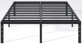 Estrutura de Cama NEW JETO King Metal Preta 202x192x46 cm Estrutura de Cama NEW JETO King Metal Preta 202x192x46 cm