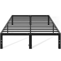 Estrutura de Cama OLIXIS Casal 36 cm de Altura com Armazenamento e Suporte de Aço Estrutura de Cama OLIXIS Casal 36 cm de Altura com Armazenamento e Suporte de Aço