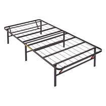 Estrutura de cama plataforma Amazon Basics Dobrável Metal Twin XL