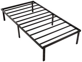 Estrutura de cama plataforma Amazon Basics Twin com armazenamento de 14 polegadas