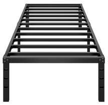 Estrutura de cama plataforma HLIPHA Metal de 18 polegadas com armazenamento