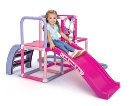 Estrutura de Jogo Minnie Jungle Gym - Escorregador e Puffs (2 a 6 anos)