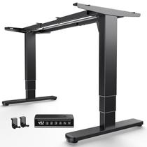 Estrutura de mesa elétrica de pé HUANUO 60125 cm de altura ajustável 100 kg Carga máxima 220V